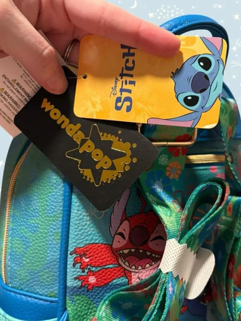 Wanda Pop Disney Lilo & Stitch Leroy and Stitch mini backpack
